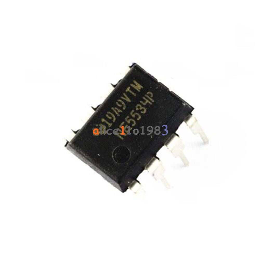 10PCS NEW NE5534P NE5534 DIP-8 TI Low-Noise Operational Amplifier IC