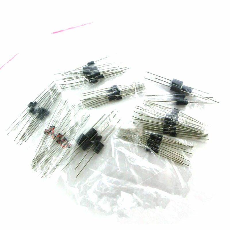 100Pcs 8 Values Diode Bag Assortment Kit 1N4148 FR107 1N5408