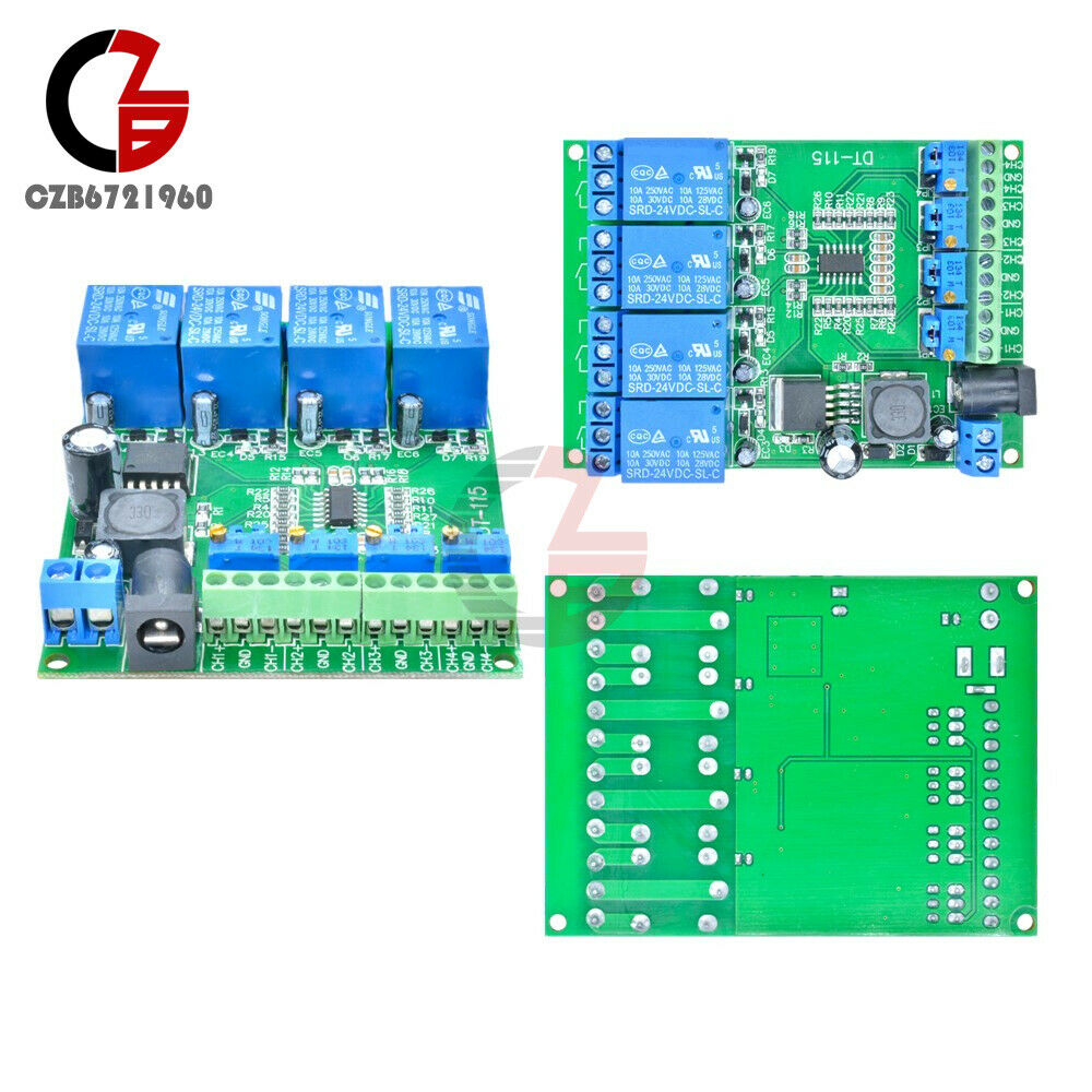 DC 24V 4 Channel Voltage Comparator Stable LM393 Comparator comparison Module