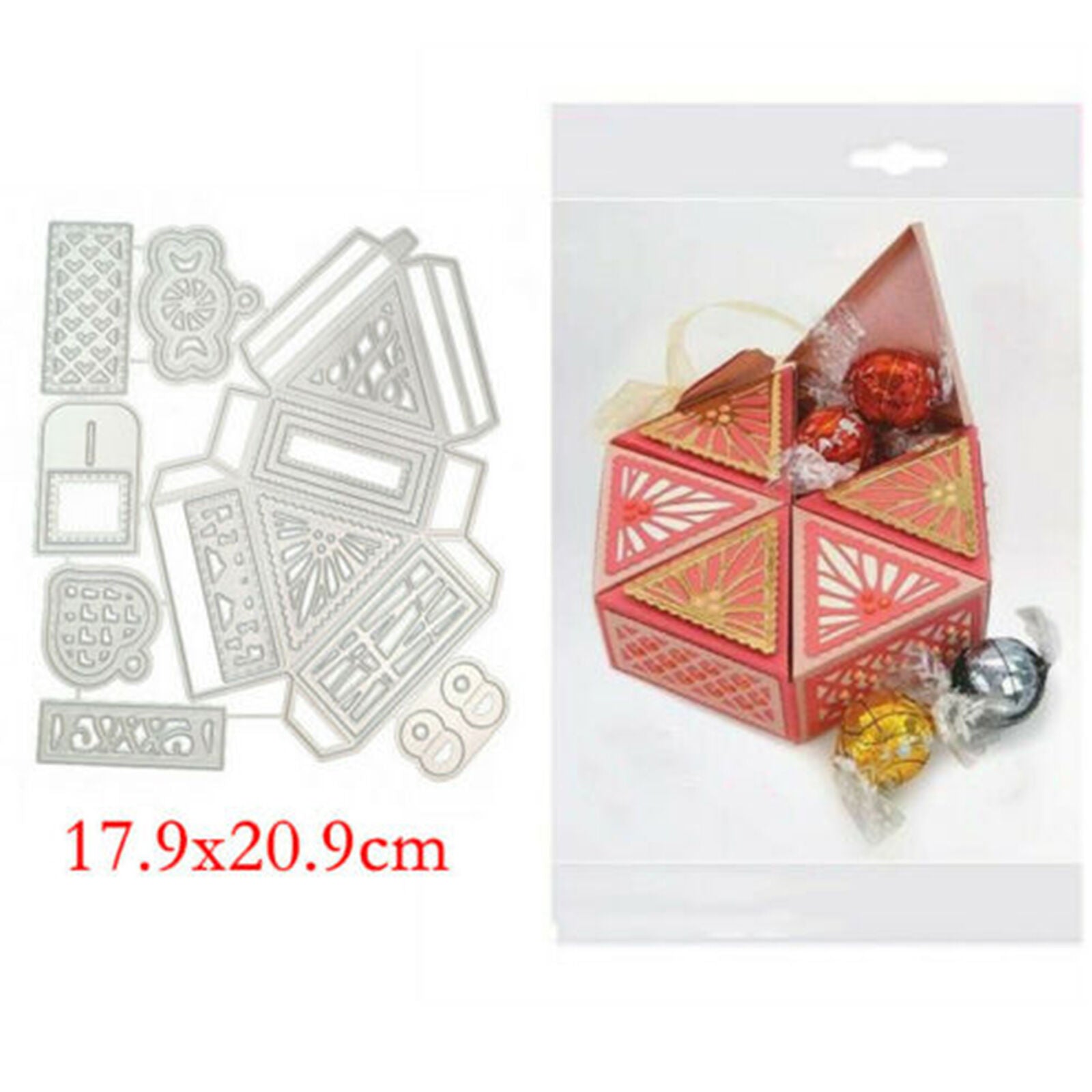 Lantern Pockets Inserts Gift Box Jug Metal Cutting Dies Diy Scrapbooking Crafts