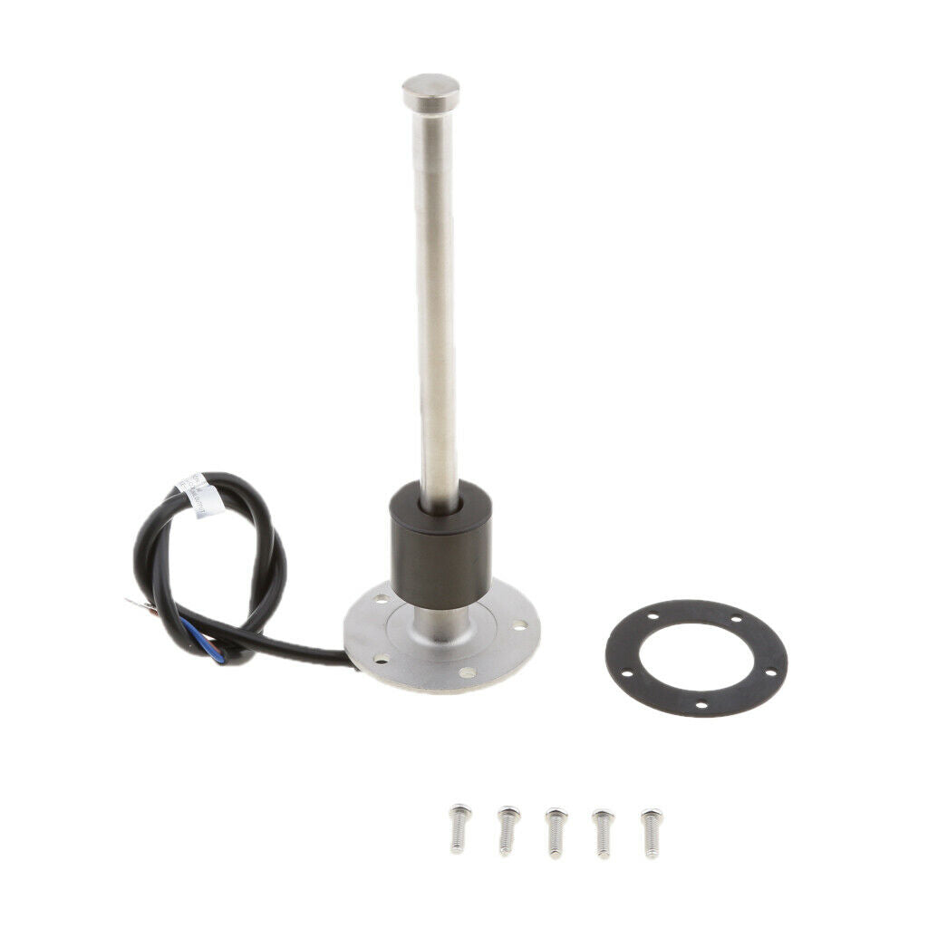Boat 200mm Fuel & Liquid Level Gauge Sensor & 2" Water Level Indicator Gauge