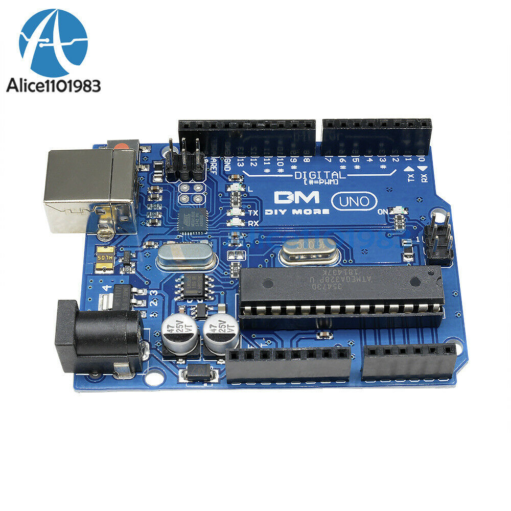 ATMEGA16U2 ATmega328P ISP Microcontroller Development Board For UNO R3