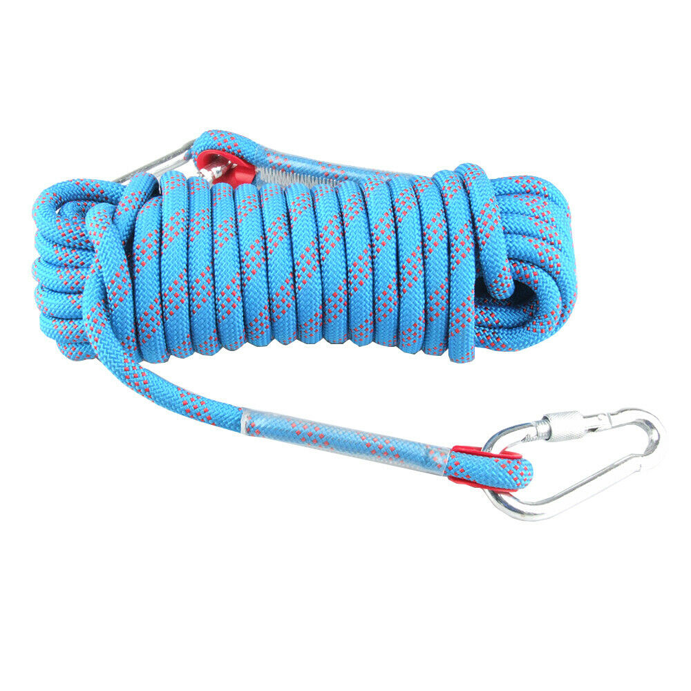 12mm 25KN Static Tree Arborist  Rock Climbing Rope Safety   Gear