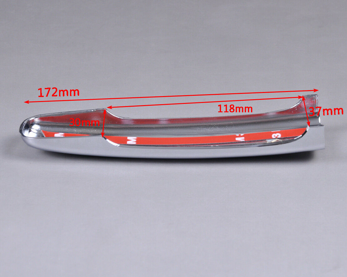 New Chrome Door Handle Cover Trim Fit for Peugeot 307 Citroen C2 An