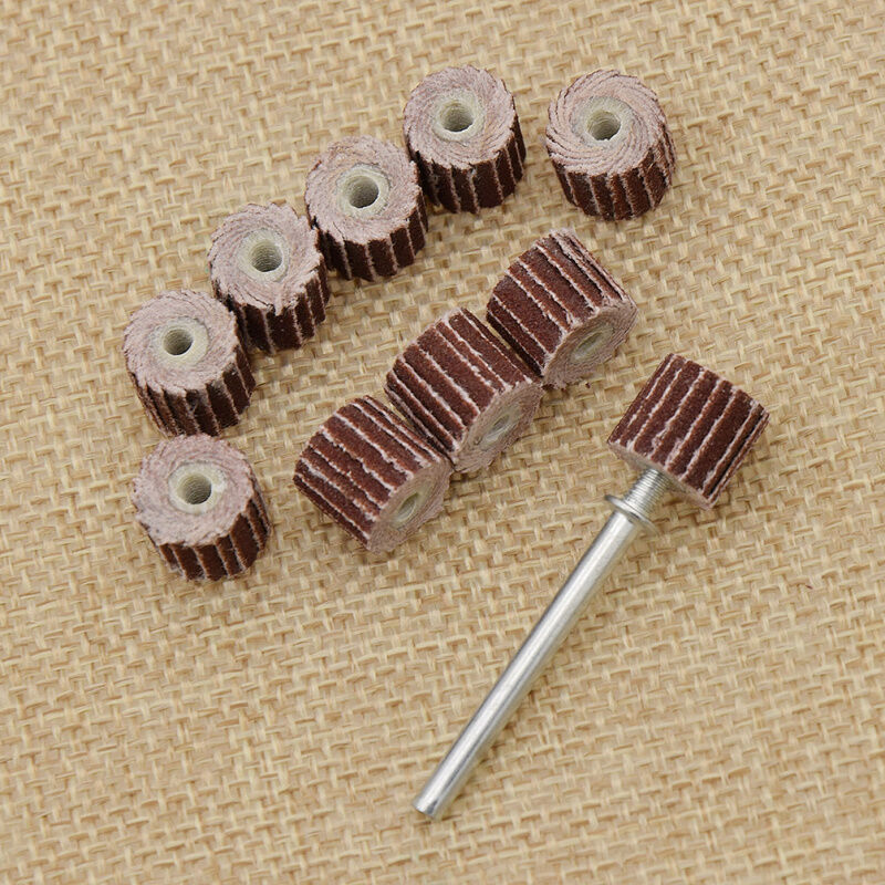 Sanding Sandpaper Flap Wheel Disc Set Grit For Dremel Wood Grinding Polishing