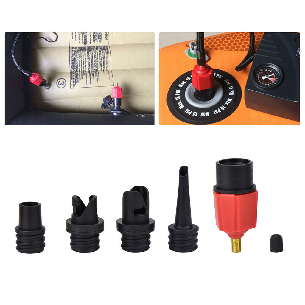 Quick Valve Adapter For Inflatable Pump Applicable To Various