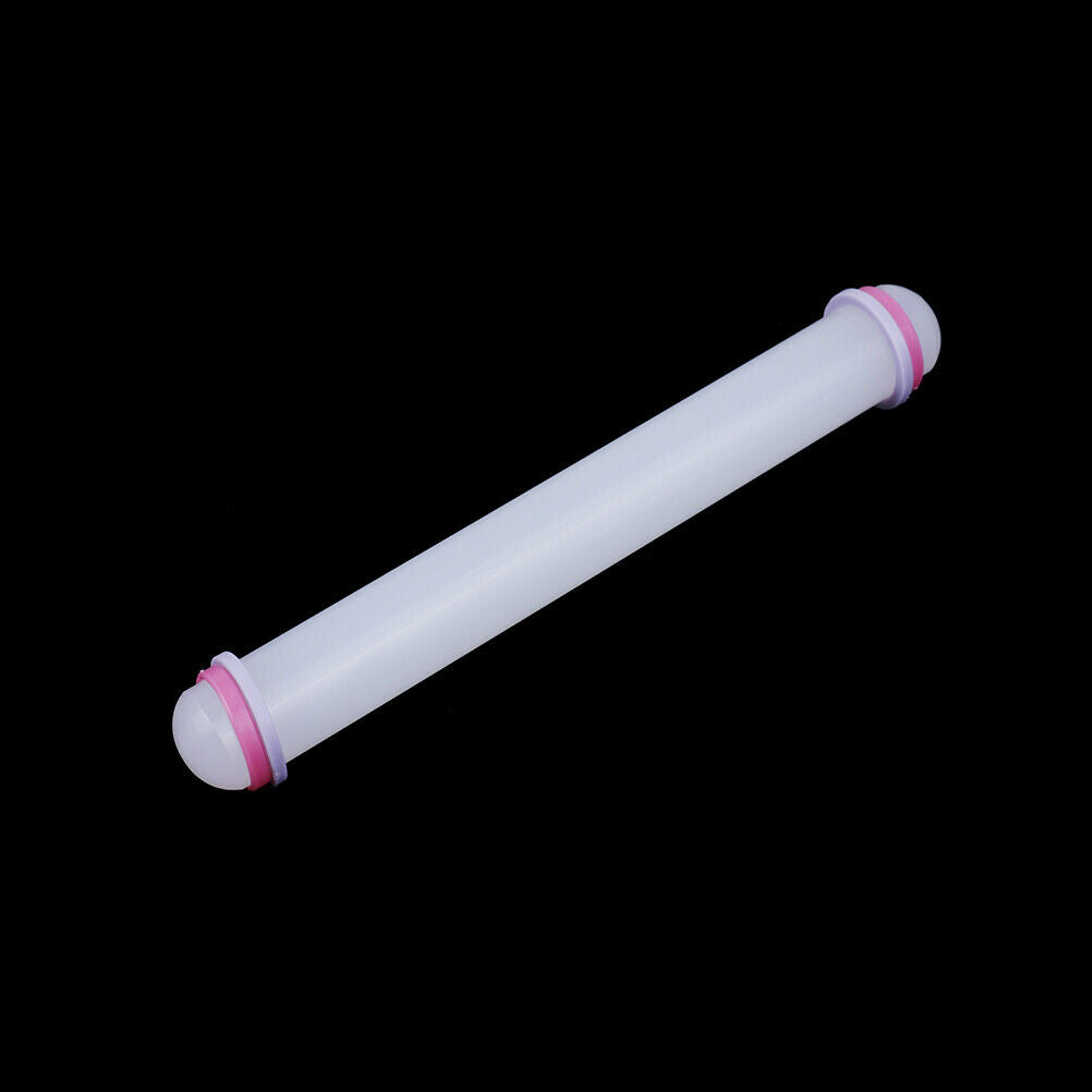23cm Non-stick Glide Fondant Rolling Pin Fondant Cake Dough Roller Cake Rol ^BD