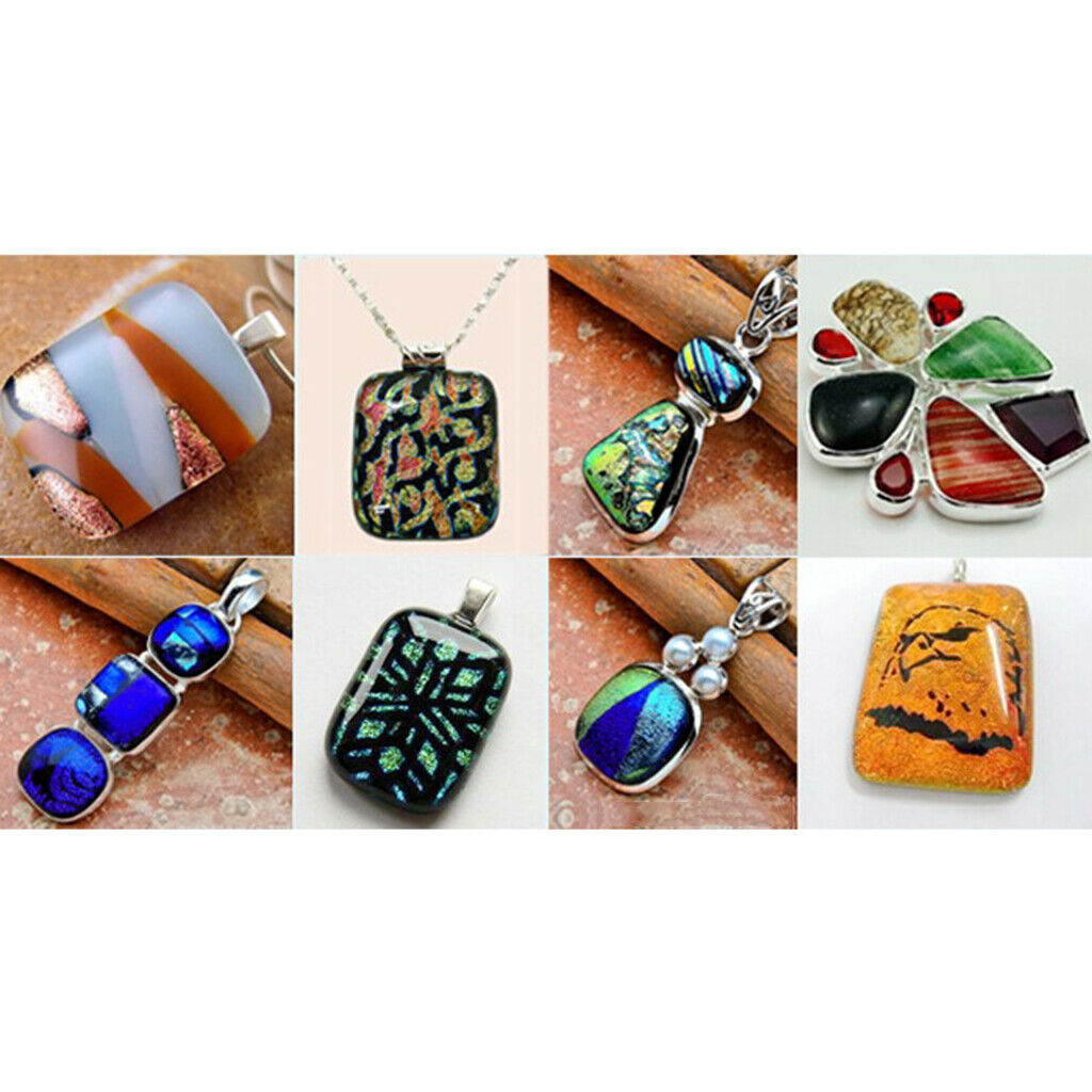 28g Fusing Glass Confetti For Microwave Kiln Fusing DIY Jewelry Decorations