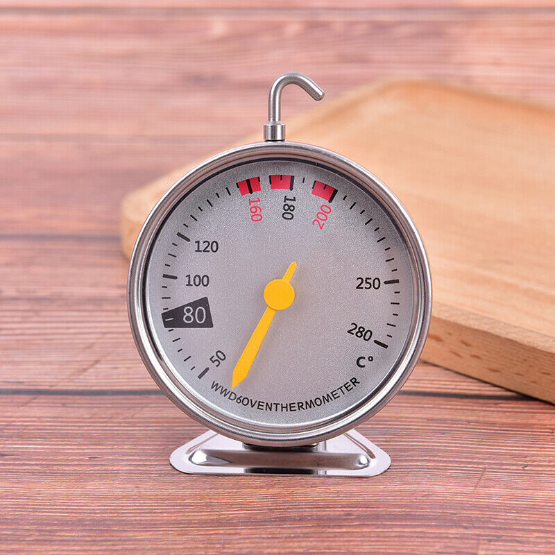 1PCS Kitchen Thermometer Stainless Steel Dial Cooking Oven Thermometer KitchBDA