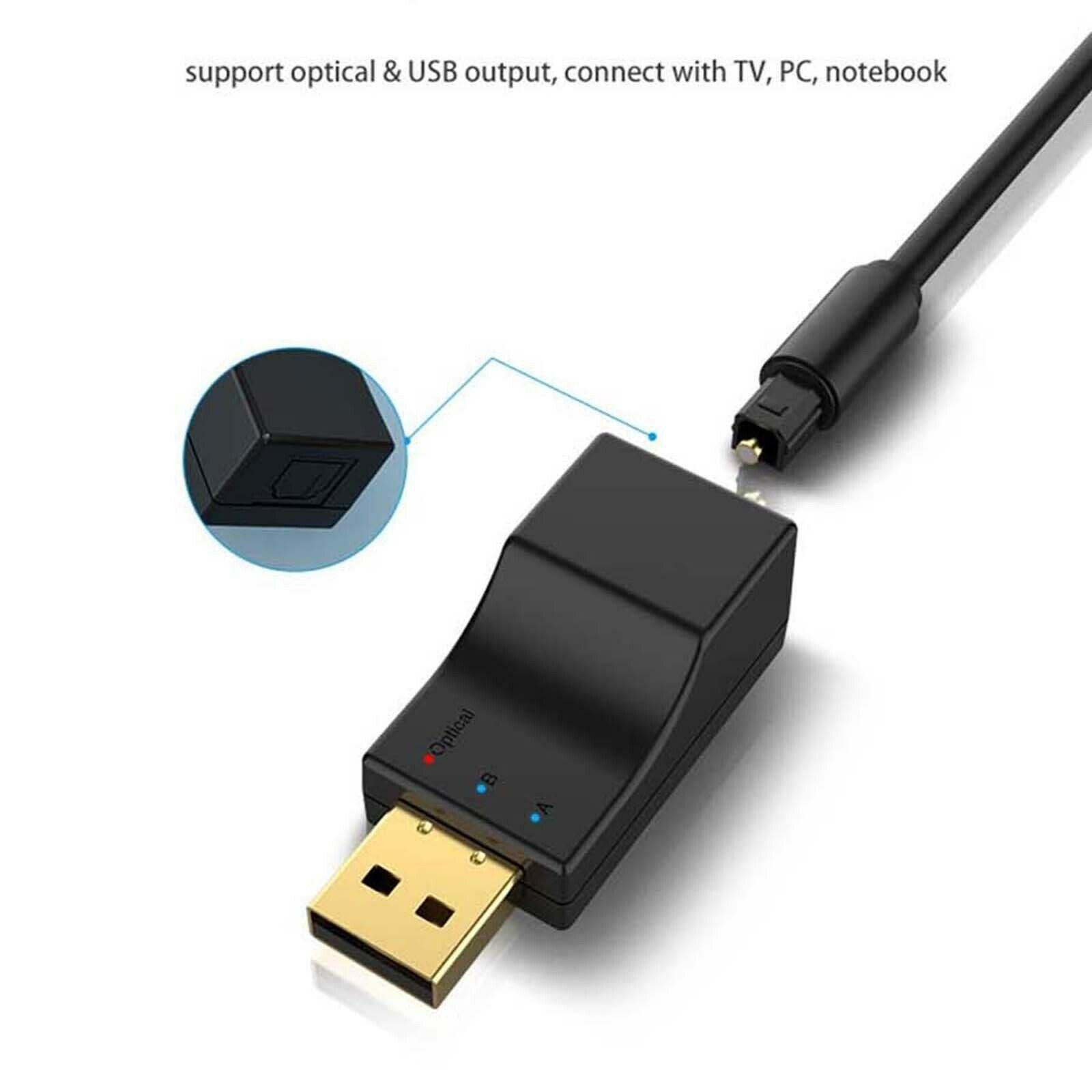 Bluetooth Audio Transmitter Wireless Adapter for Switch Headphone TV Home