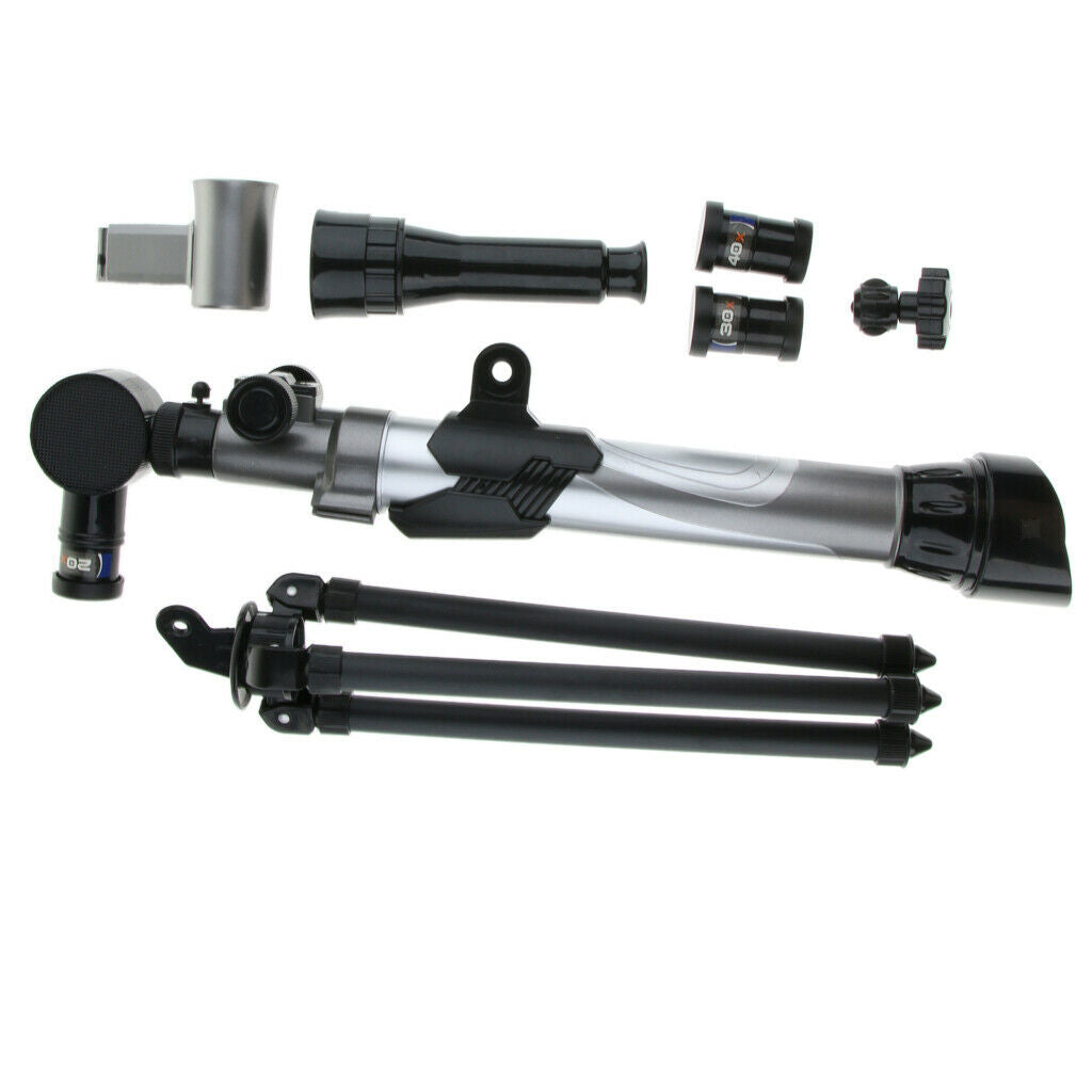 C2130 Beginners 52mm Astronomical Refractor Telescope with Tripod Kids Toys