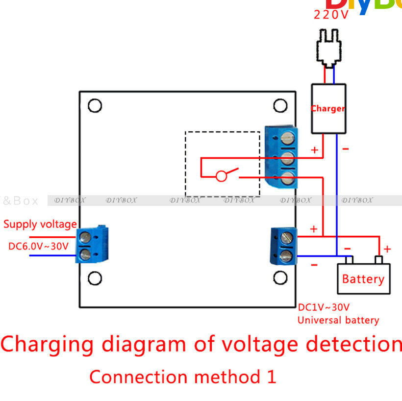 Adjustable 6-30V Relay Module 1-Channel Trigger Delay Cycle Timer Circuit Switch