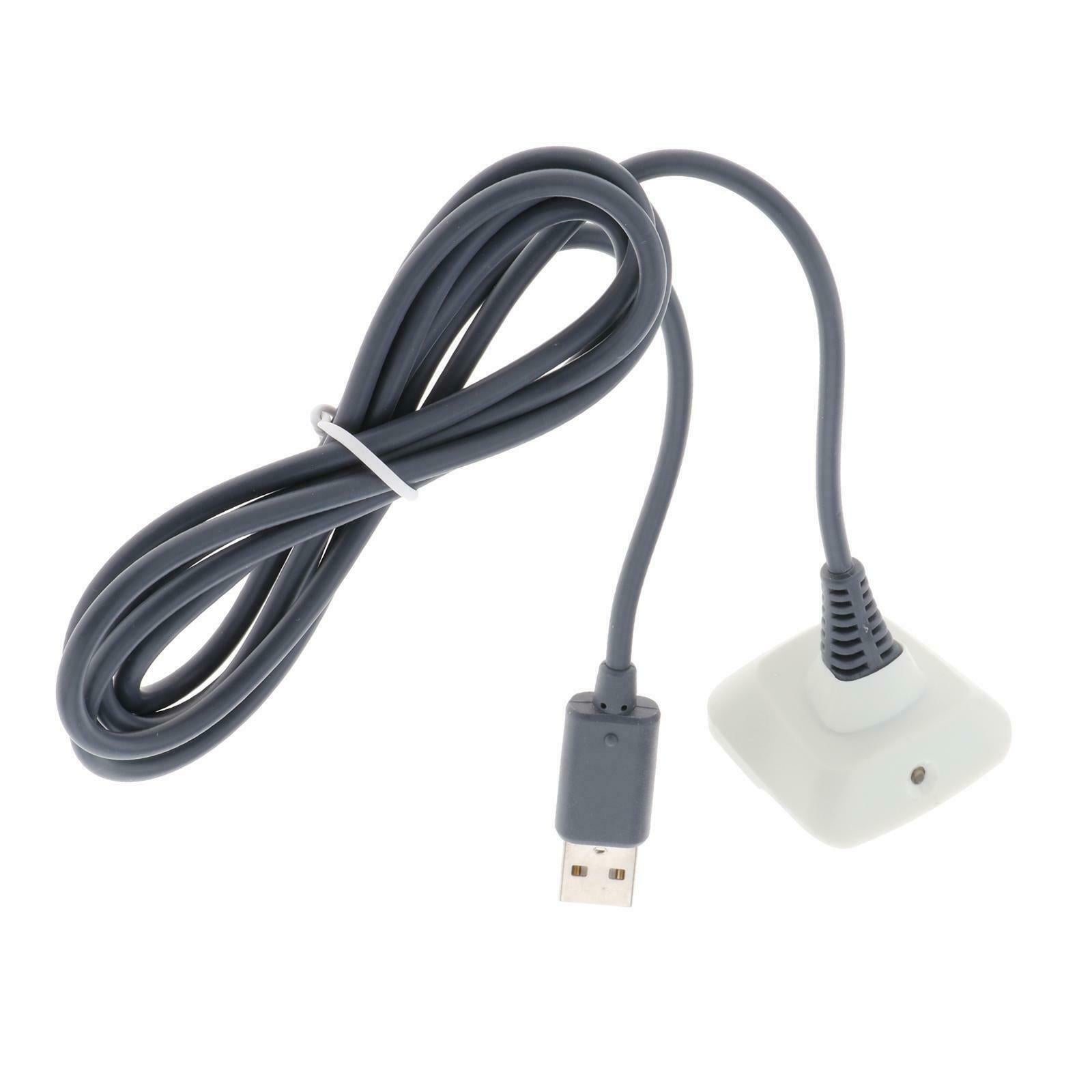 Controller Battery Covers Charging Kit Battery Pack for Xbox 360 White