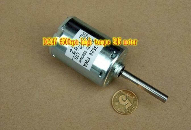 DC24V 6500rpm 545 motor High torque Motor With extension shaft