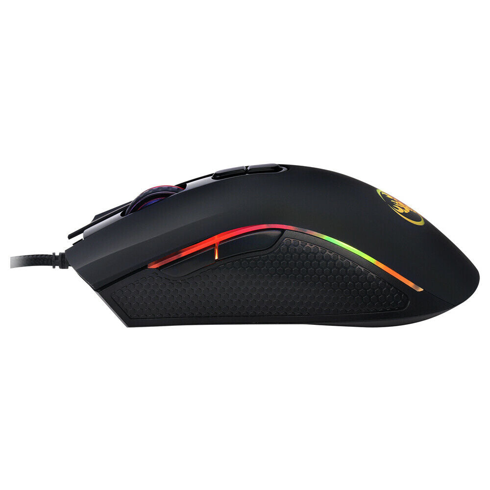 1Pcs Computer Gaming Mouse 3200DPI 7 Buttons LED Optical Mice for Gamer
