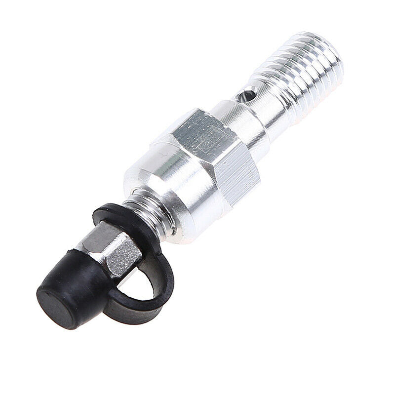Aluminum M10 1.0mm Brake Banjo Single Bolt Caliper Bleed Dust Cap Anti Rust