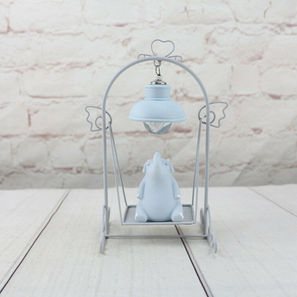 Creative Vinyl Angel Swing Night Lamp Home Decorative Ornament Gift Party Favors