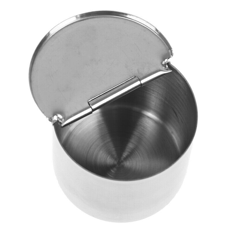 5*5cm Stainless Steel Dental Cotton Tank Alcohol Disinfection Jar Half ClamDEAU