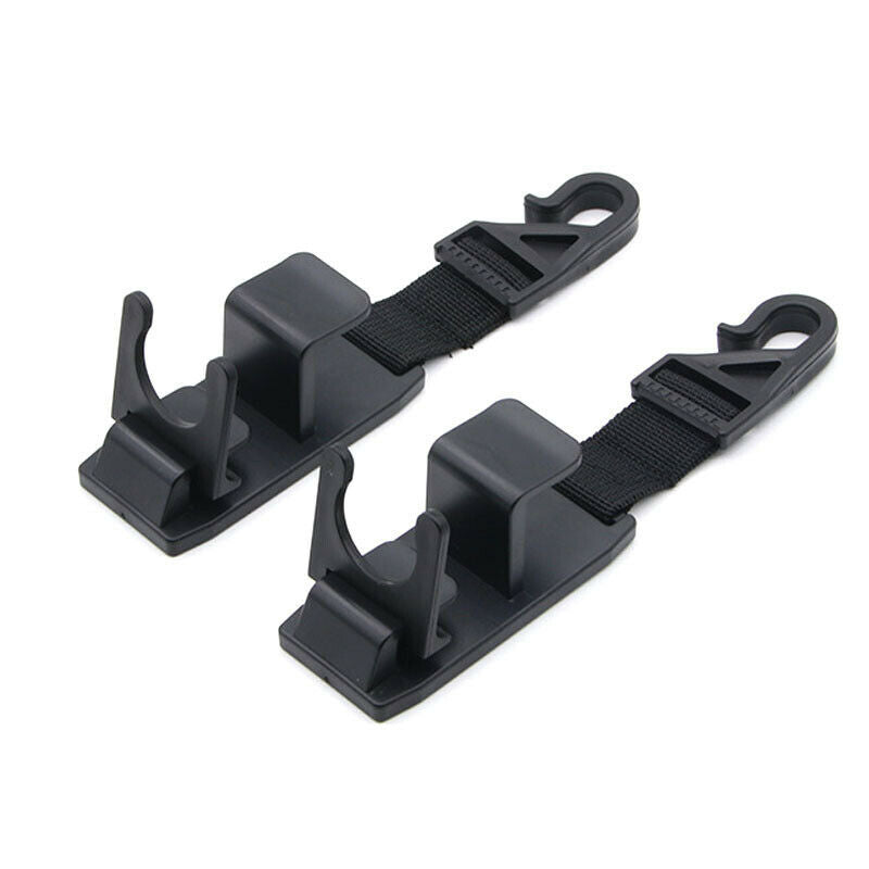 2Pcs Universal Car Seat Hook Back Portable Car Interior Hanger Holder Storage