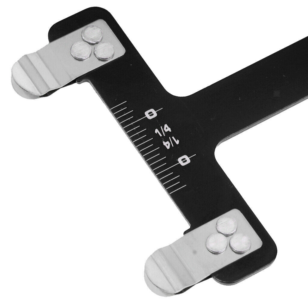 Bow Square T Shape Measurement 12inch for Longbow Bow Accessories Black