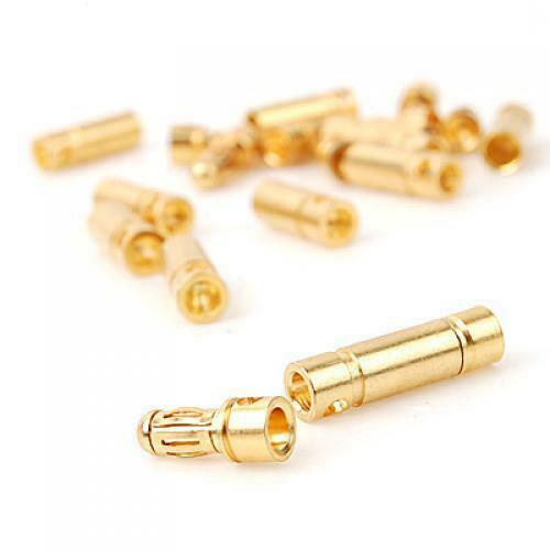 40Pairs 2mm+3.5mm Male Female Bullet Banana Plug Connector for Battery Motor