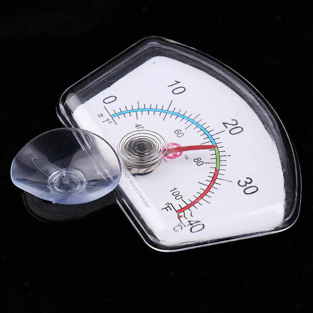 2pcs Submersible Pointer Digital Thermometer for Fish Tank Aquarium Square