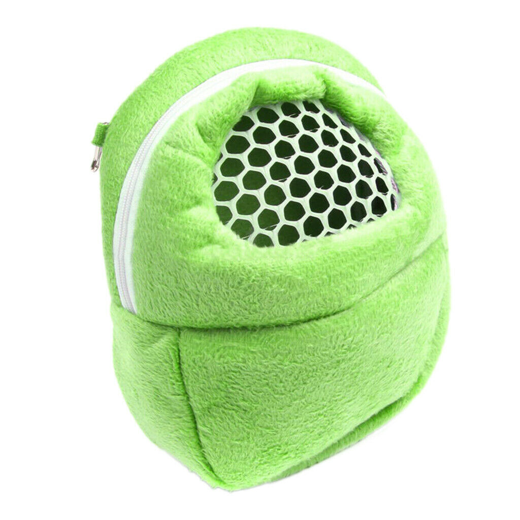 Hamster Hedgehog Ferret Carrier Packet Bag Small Animal Hanging Bag S Green