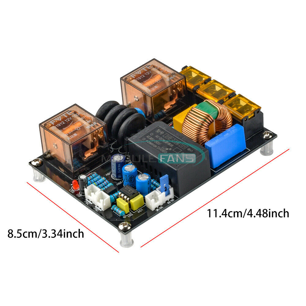 Filter Soft Start integrated Board Finished Board Power Amplifier EMI Power