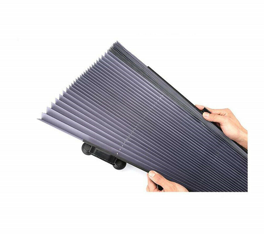 Aluminum Foil Retractable Car Windshield Sun Shade Visor Block Cover Universal