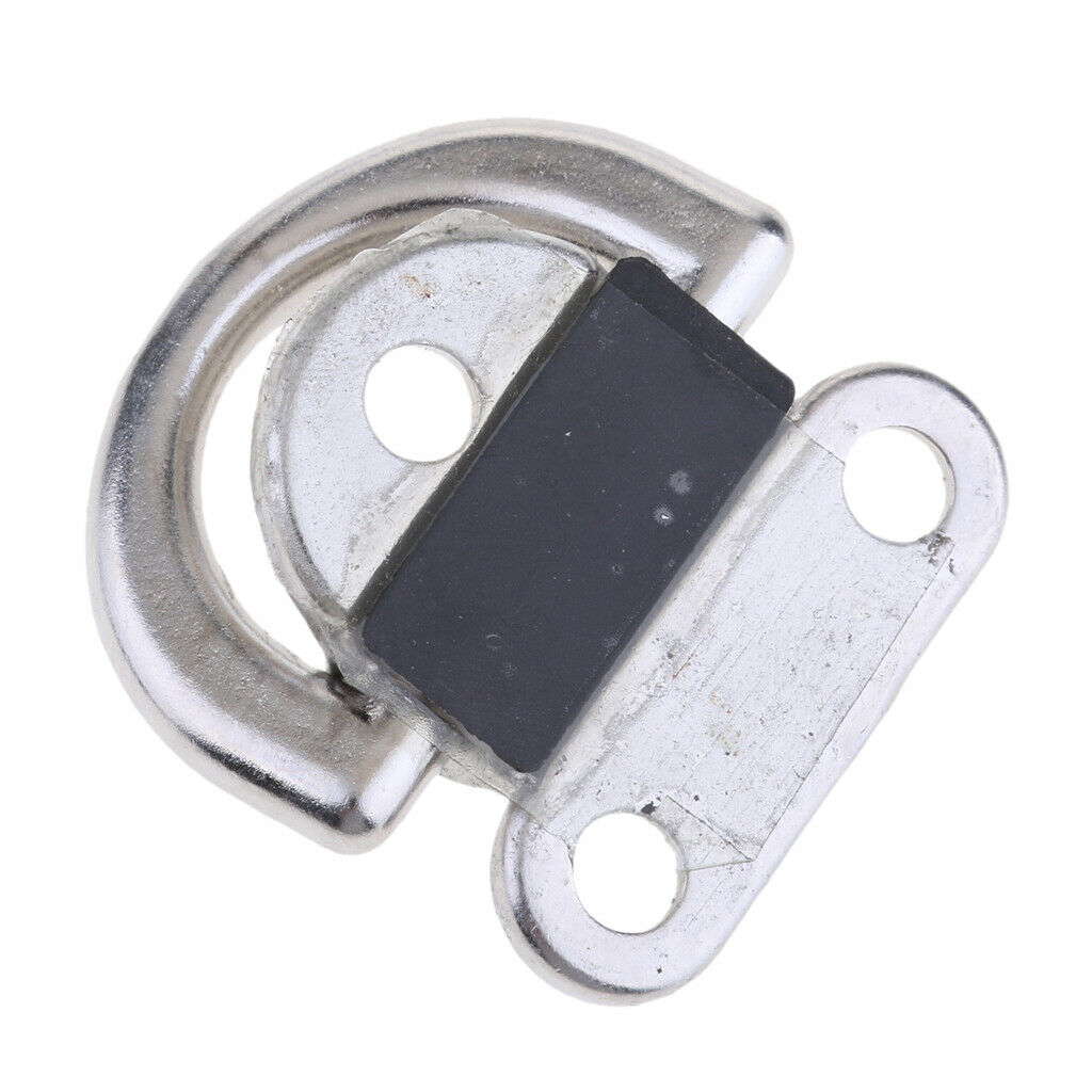 316 Stainless Steel Marine Boat Folding Pad Eye, 1.8" Wide 5/16" Ring