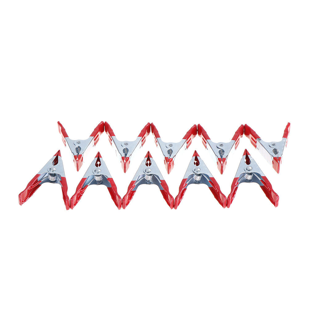 5pcs 4" Clip Metal Heavy Duty Spring Clamps Crocodile Tips Tool Y LpJCAUQ SJ