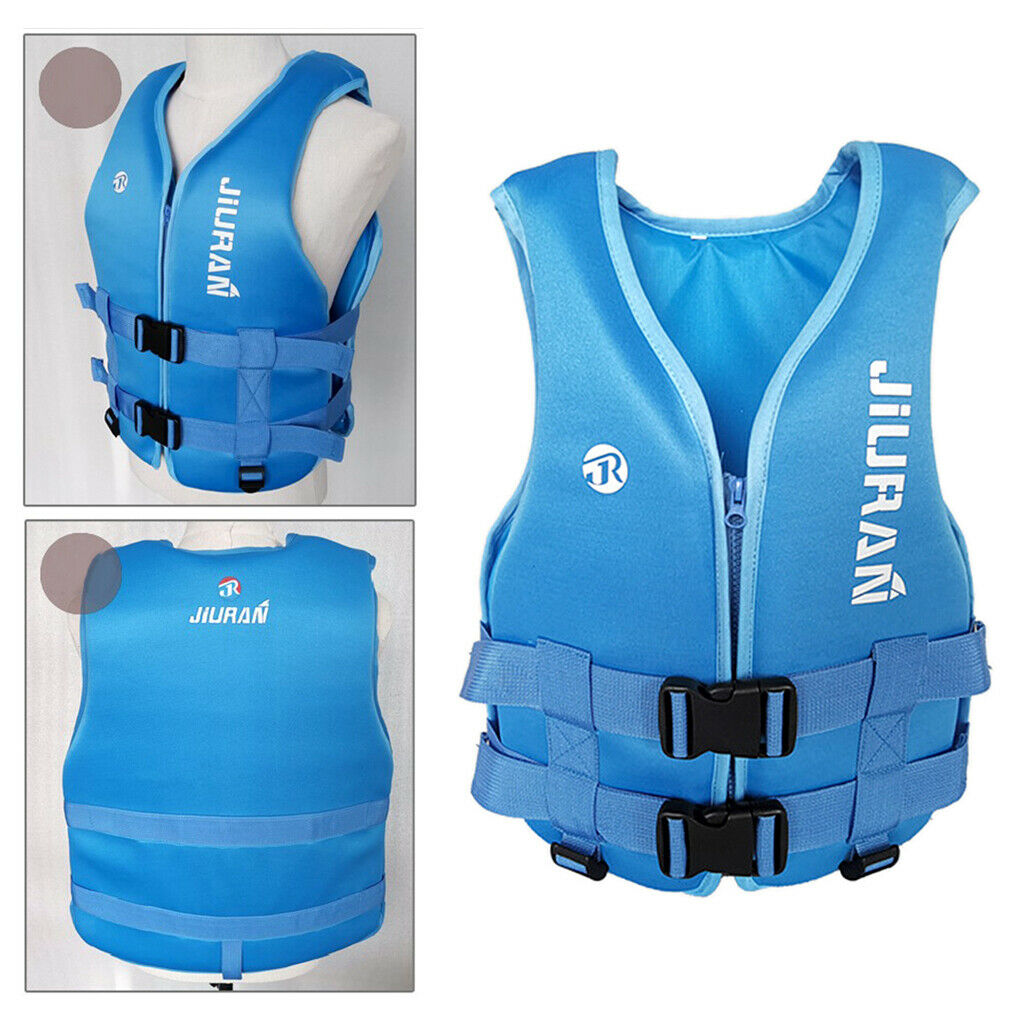 Life Jacket Large Life Vest Buoyancy Aid Emergency Flotation Device Blue