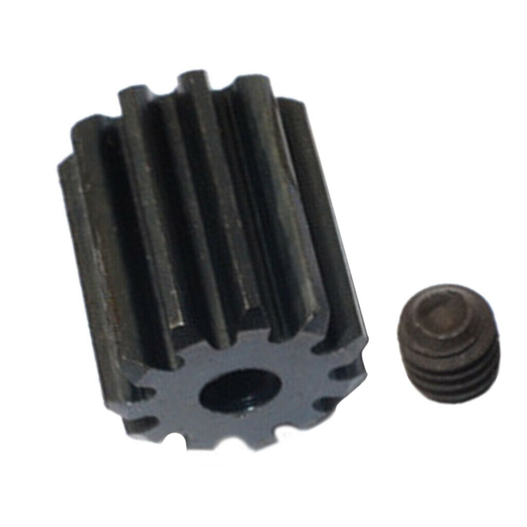Metal Black AX30722 Steel Motor Pinion Gear For Axial EXO 1:10 4WD  Buggy