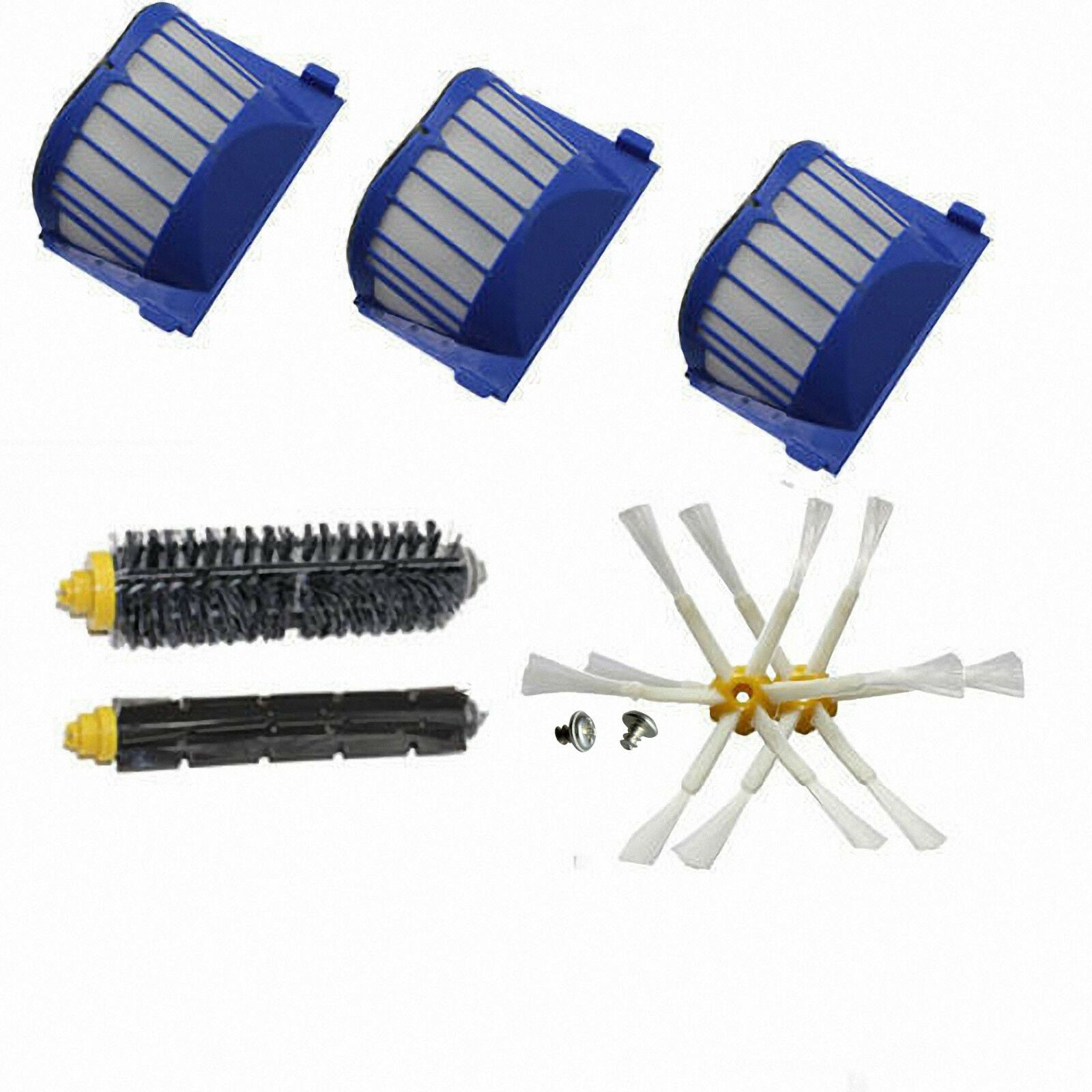 Filter & Brush for iRobot Roomba 600 Series 630 696 650 651 660 645 670 675 610