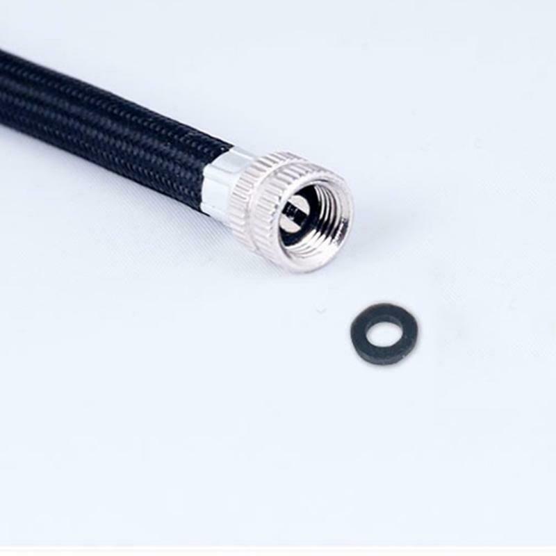 1Pc Portable Bicycle Pump Extension Hose Air Pump Inflator Hose Tube Pipe Cord