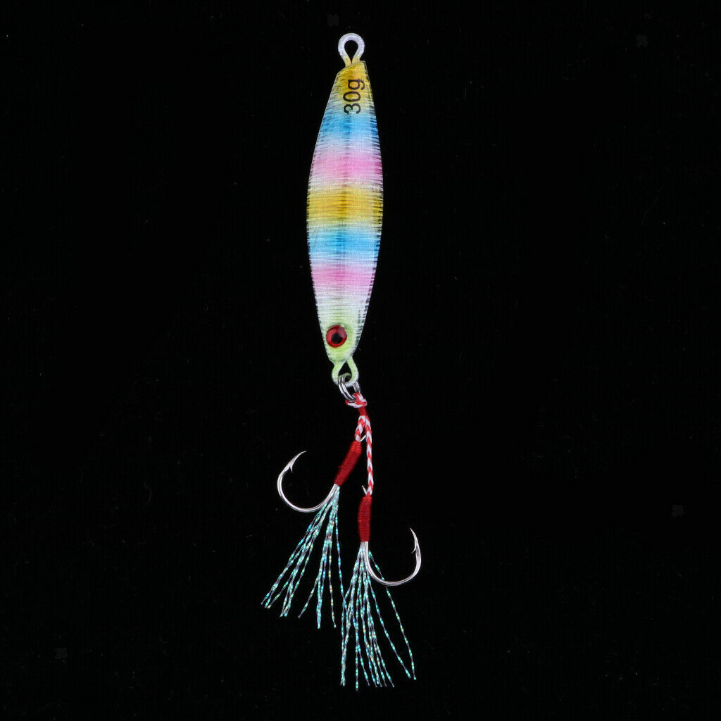Metal Hard Jigging Lead Fish Swimbait Artificial Fishing Lures Type 1