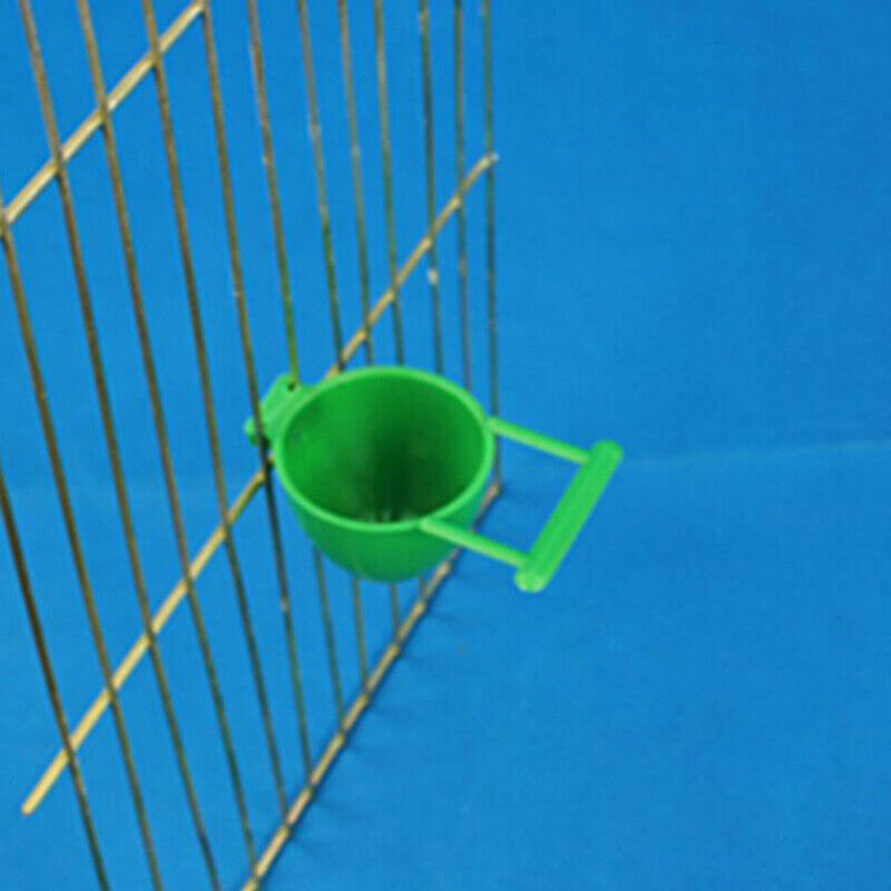 1 Pcs Automatic Parrot Feeder Water Drink Container Food Dispenser Ca.l8