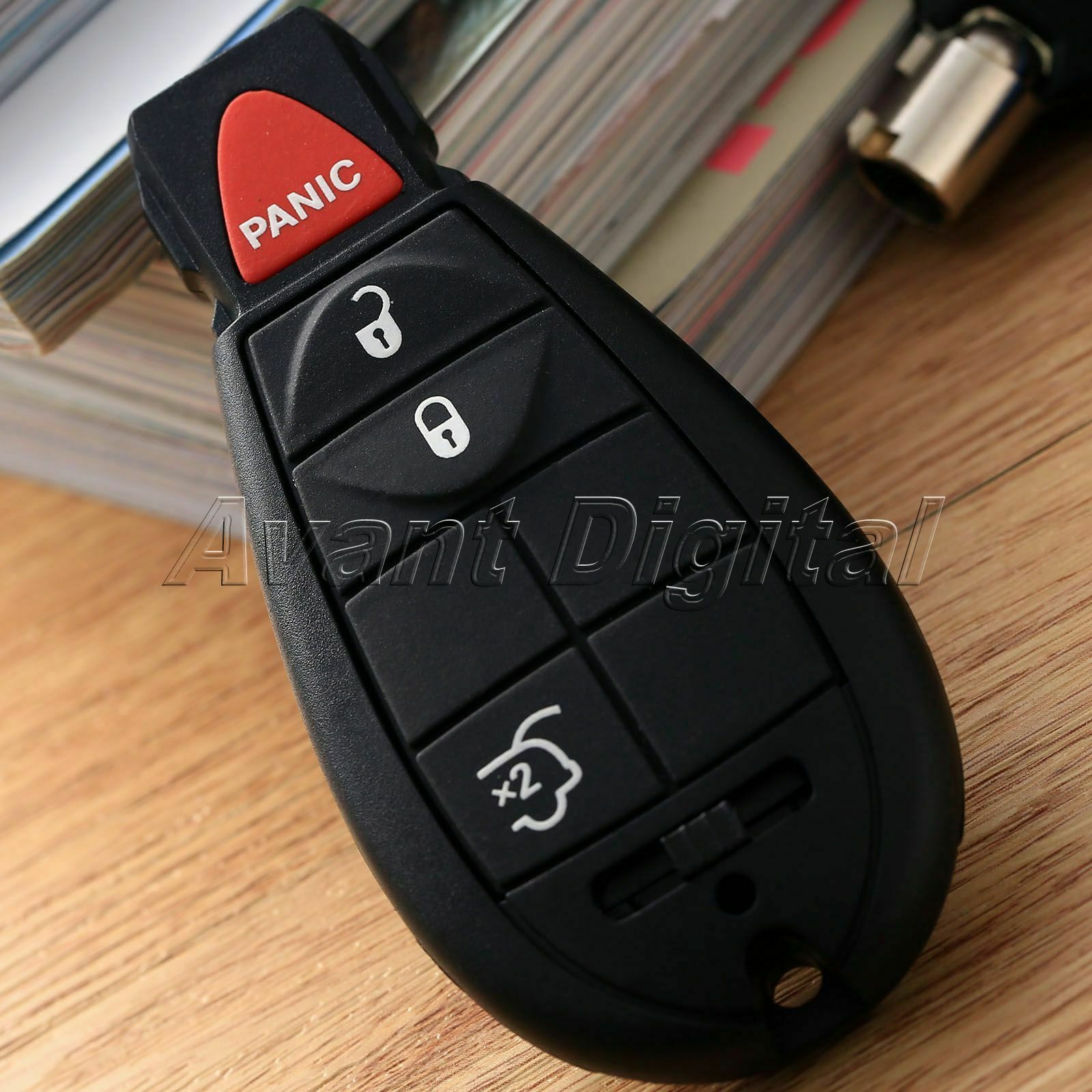 Replacement 4 BTN Remote Key Fob Shell Case Keyless Entry Transmitter For Jeep