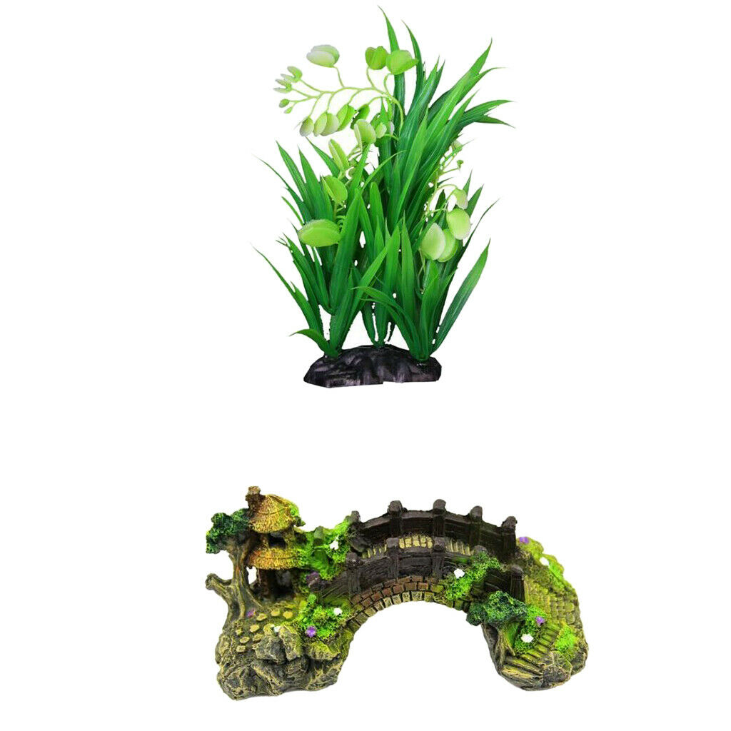Simulation Artificial Aquatic Plants Aquarium Plastic Plant Fish Tank Decor