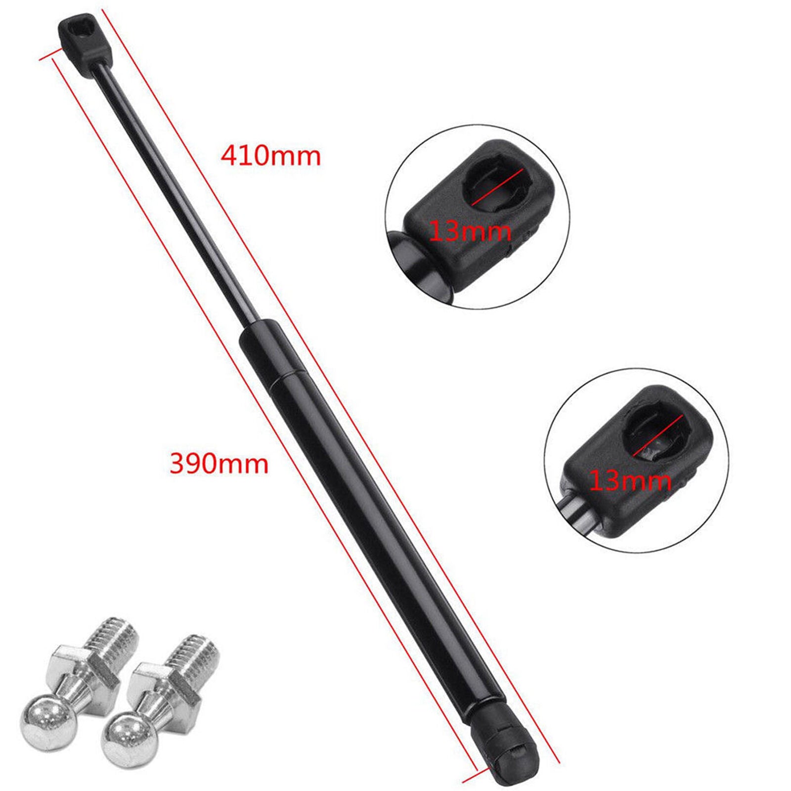 Bonnet Lifter Support Gas Strut & 2 Ball For VW T5 Transporter Caravelle 2003-15