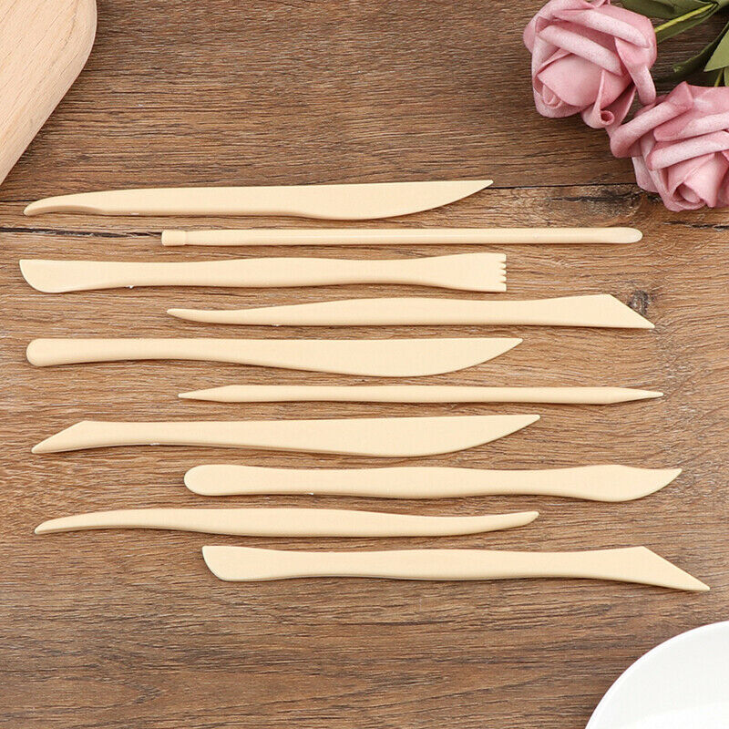 1Set Plastic Clay Modeling Tools Set Polymer Clay Sculpting DIY Craft S.l8