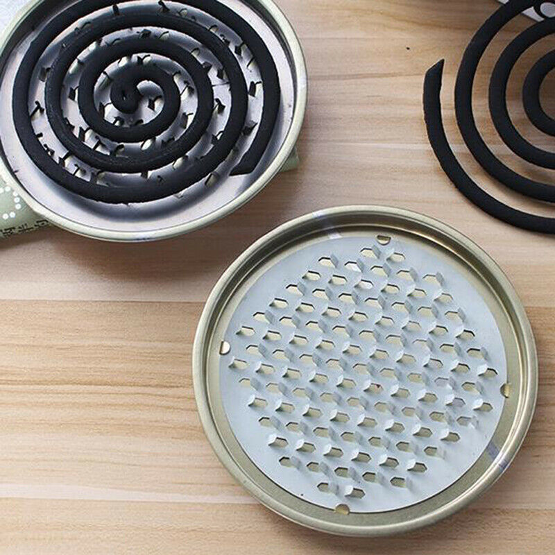 1PC Mosquito Coils Holder Round Rack for Home Outdoor Insect Repellent B.l8