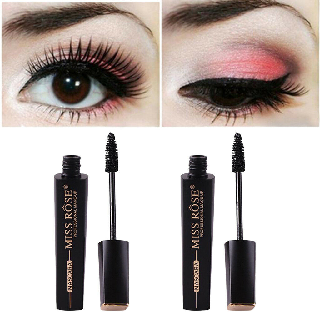 2X Thick Curling Waterproof Volumizing Mascara False Lash Effect Mascara
