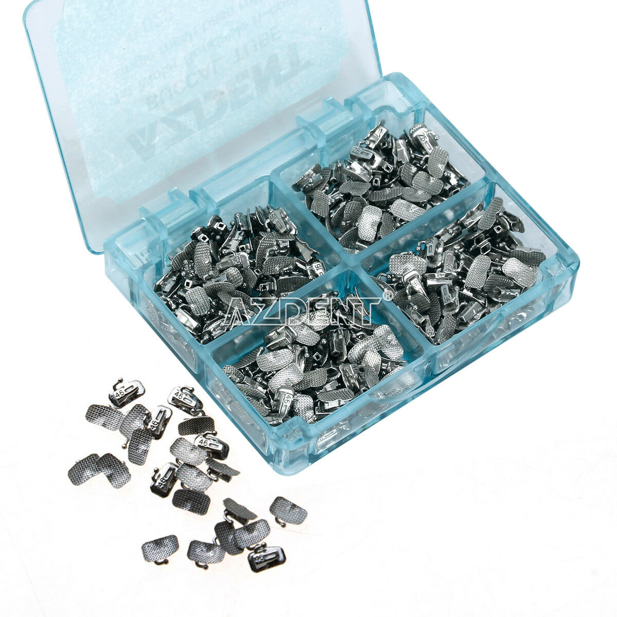 10 Boxes Dental Orthodontic Buccal Tube Roth 022" Bondable Non-Conv 1st Molar CA