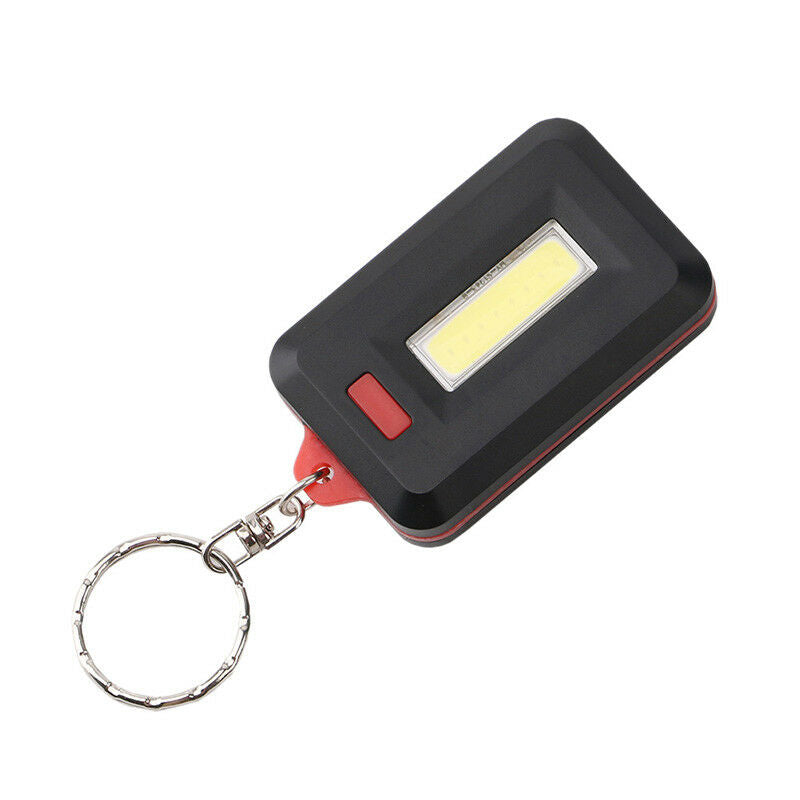 Mini LED COB Flashlight Waterproof Portable Keychain Torch Light Camping L.l8