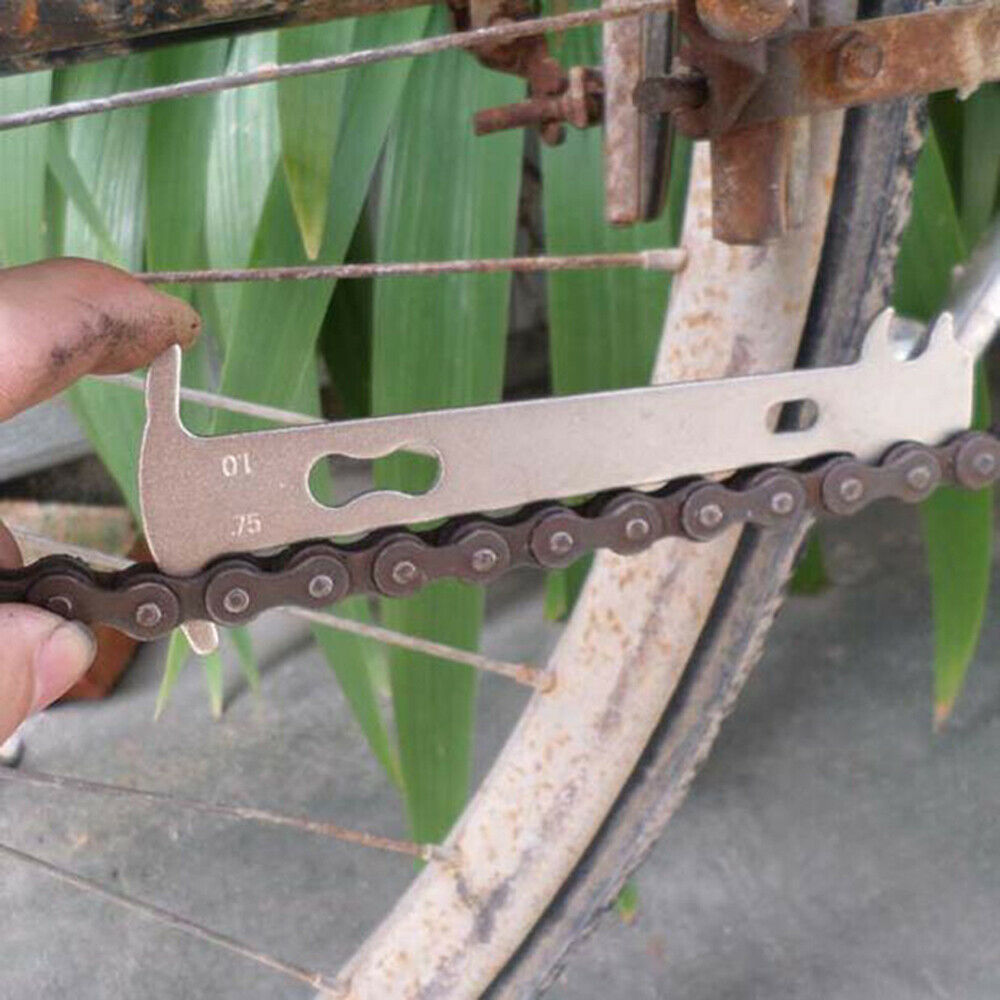 Gauge Check Ruler Chain Replacement Bike Chain Checker Chain Wear Indicator