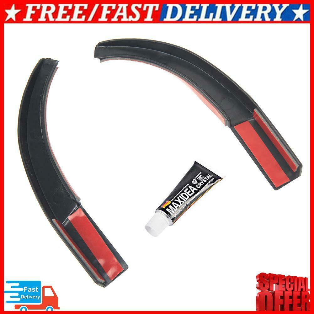 1 Pair Drip Rail Extension Hardtop Rain Diverter for Jeep Wrangler JL 18-21