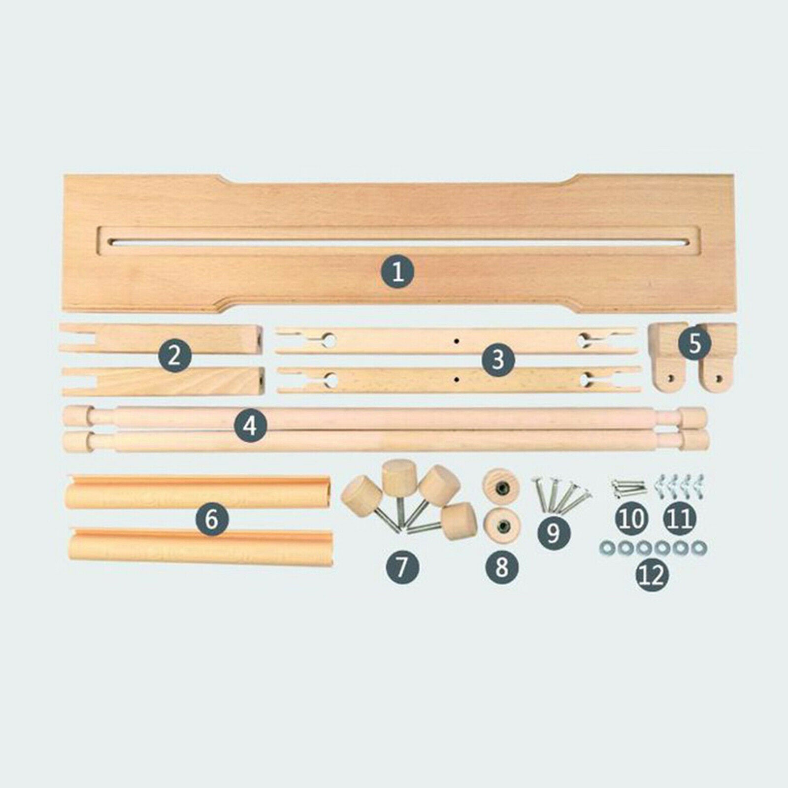 Cross Stitch Frame Clamps Desktop Lap Stand Embroidery Holder Stitchwork