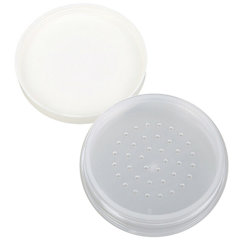 8ml Plastic Empty Loose Box Makeup Cosmetic Container Cosmetic Jar Pot White .DD