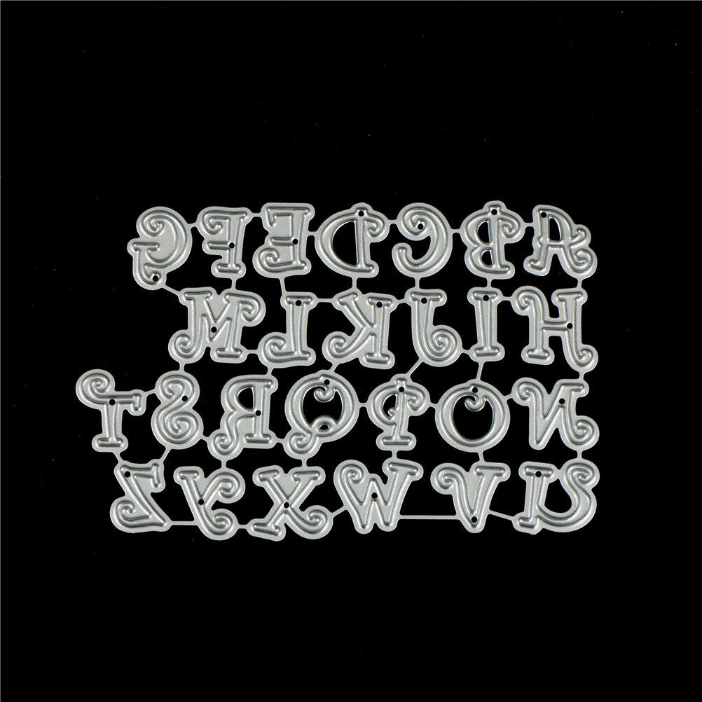 Magic Capital Letters Metal Cutting Dies For DIY Scrapbooking Album Paper .l8